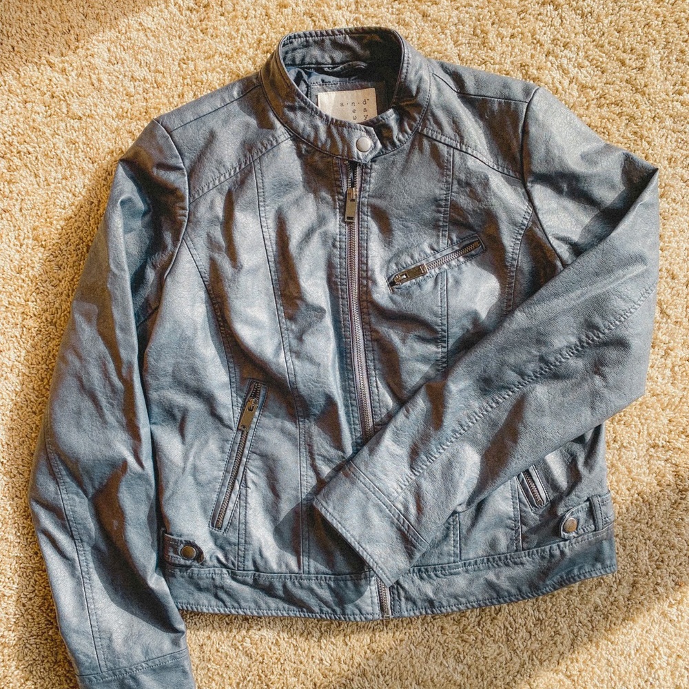 A New Day Faux Leather Jacket